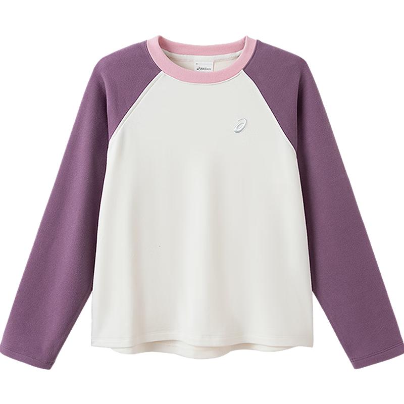 Asics Kids Winter Color-Block Long Sleeve Thermal T-Shirt 150