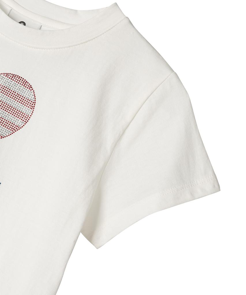 SUNDAY FRUIT MARKET W) Love Sun Tee Ivory