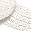 1Meter/Lot 304 Stainless Steel 5 Sizes Oval Shape Handmade Chains for DIY Necklace Bracelets Jewelry Making Accessories