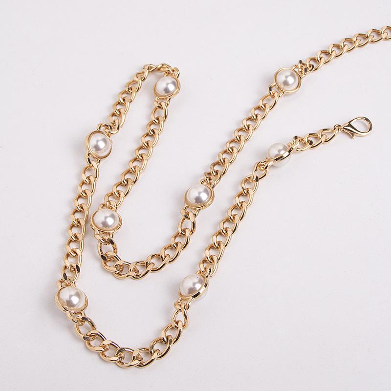 Exquisite Women's Pearl Waist Chain - Elegant Fashion Accessory