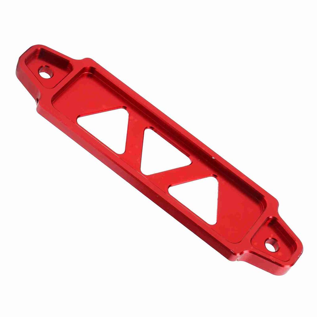 Car Battery Tie Down Bracket Red Aluminum Alloy Brace Replacement for Honda Civic EG