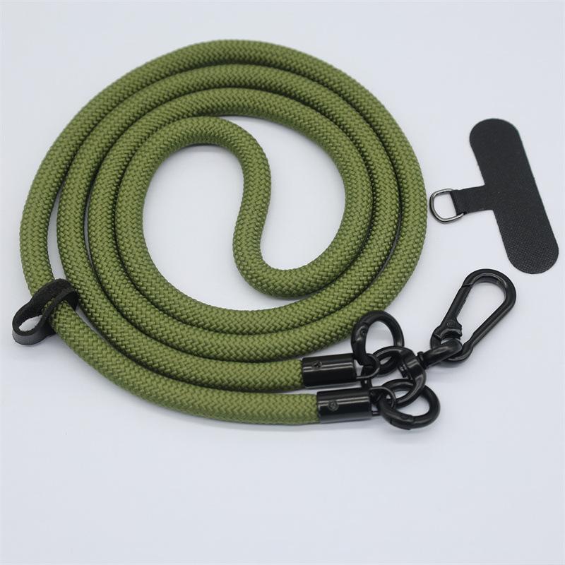 Wrist Mobile Phone Rope Pad Adjustable Crossbody Lanyard Multi-functional Mobile Phone Pad Lanyard Anti-loss Spring Lanyard