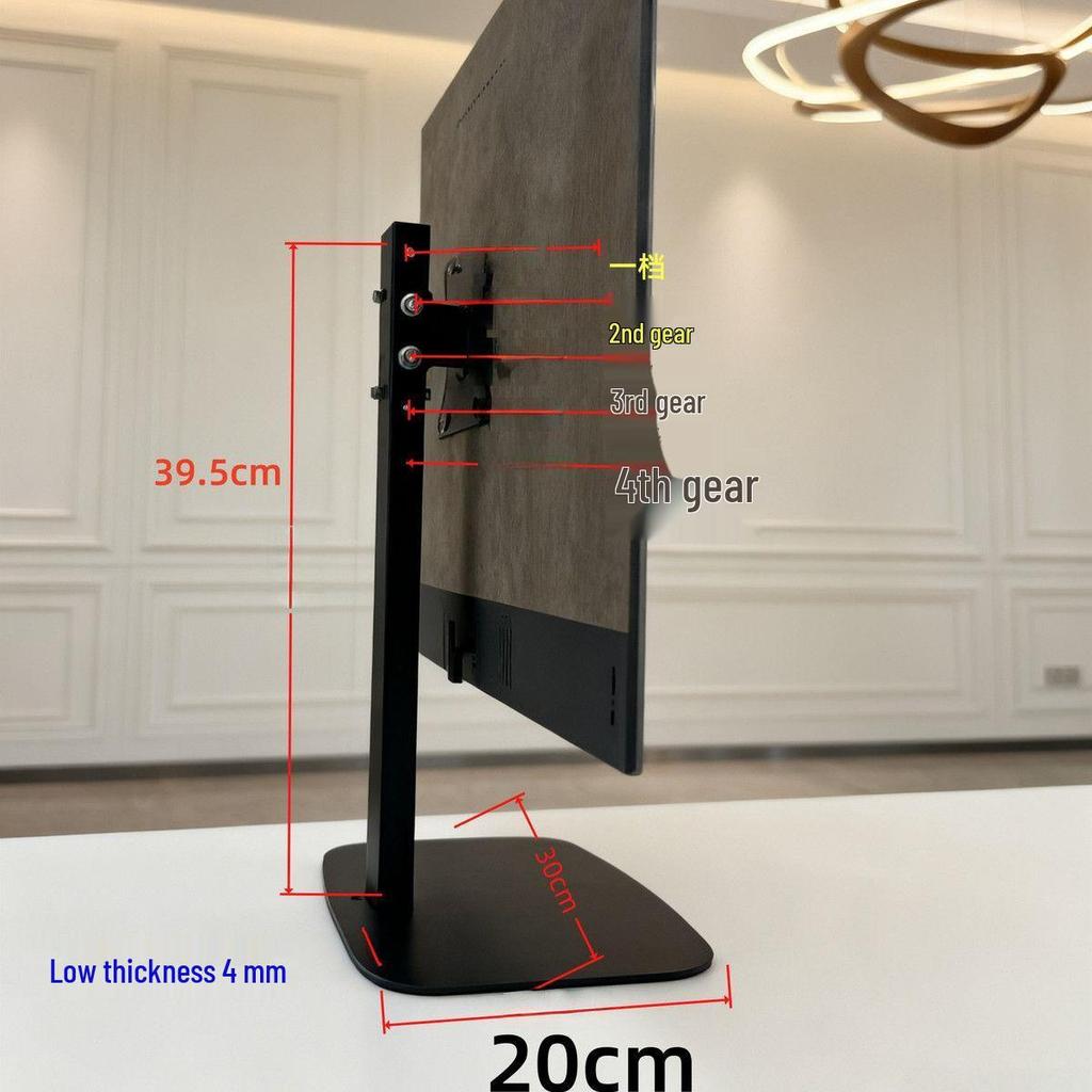 Adjustable Swivel Monitor Stand for 19-32 Inch Desktop Computers
