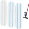 For H2Pro Flat Mop System Flat Mop Pad Replacement Parts Microfiber Mop Pad Reusable Washable Cleaning Tools Accessories