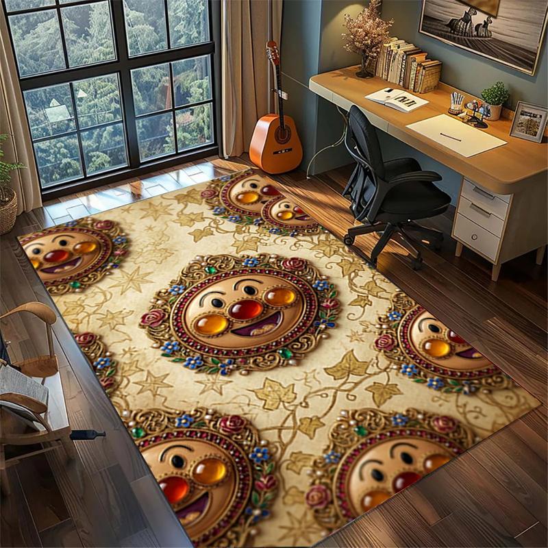 

Bread Superman Bedroom Rug Large Area Non Slip Washable Floor Mat Gamer Room Home Decor Carpet 60x90cm