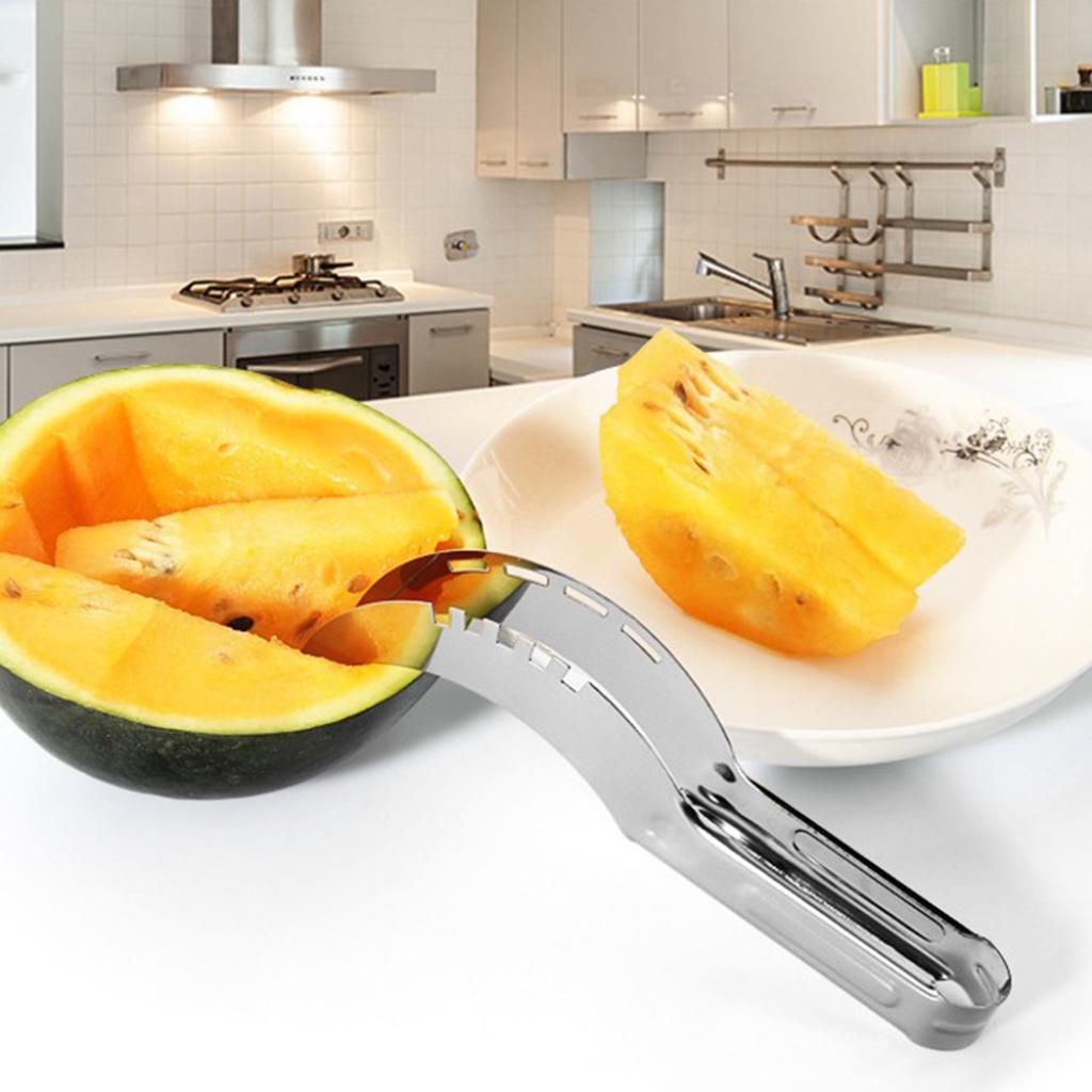 Acciaio Inossidabile Anguria Affettatore Taglierina Coltello Estrattore Frutta Verdura Strumenti Gadget da Cucina