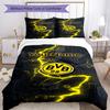 Borussia Dortmund Customize Your Name Bedding Set Breathable Duvet Cover with Pillowcases Home Decoration Birthday Gift