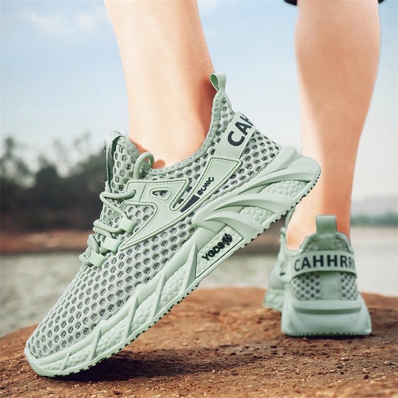 CYYTL Summer Shoes For Men Sneakers Casual Mesh Outdoor Sports Breathable Tennis Running Hiking Luxury Designer Platform Loafers