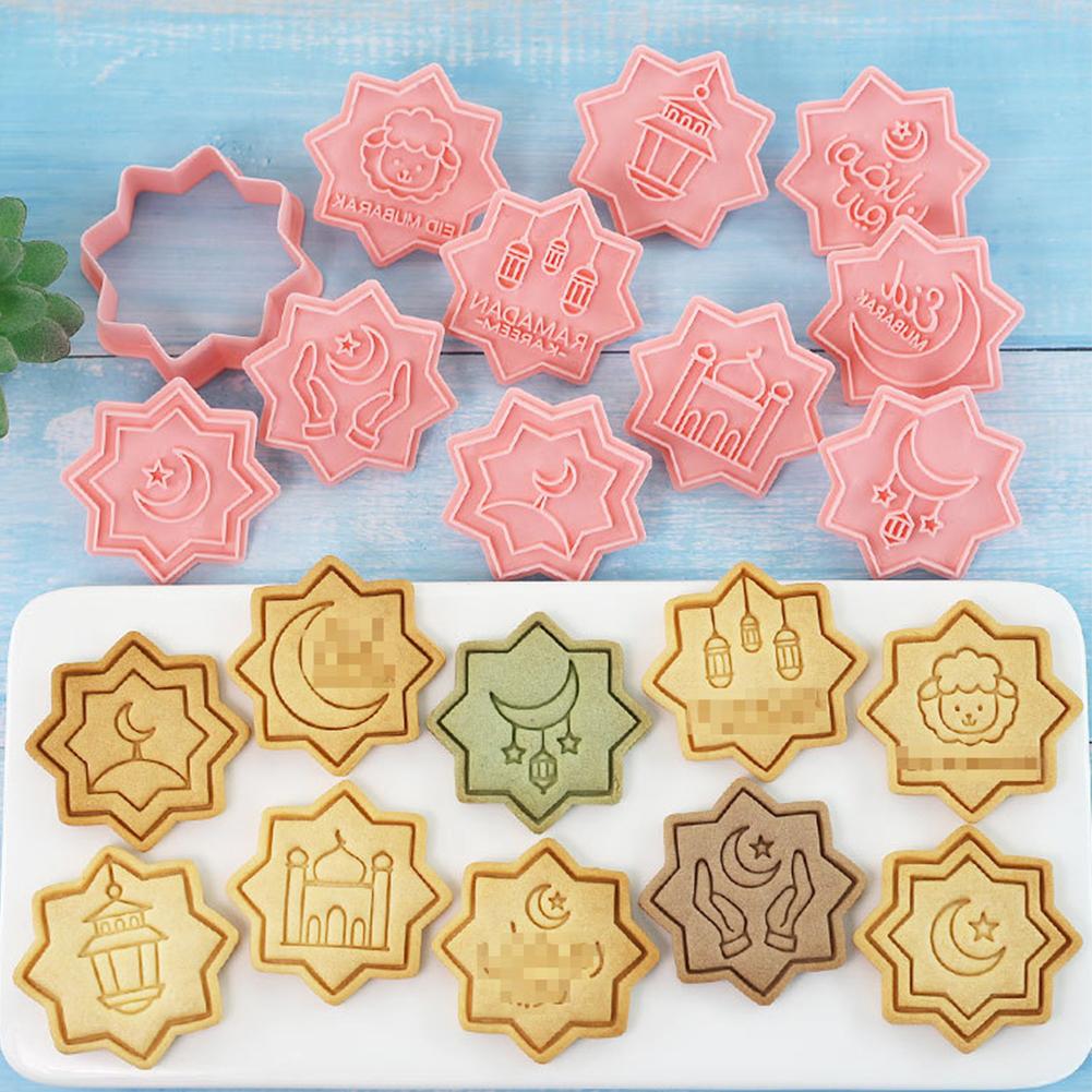 Eid Celebrations Made Sweet with 10 Piece Cookie Cutter Set Unique Styles