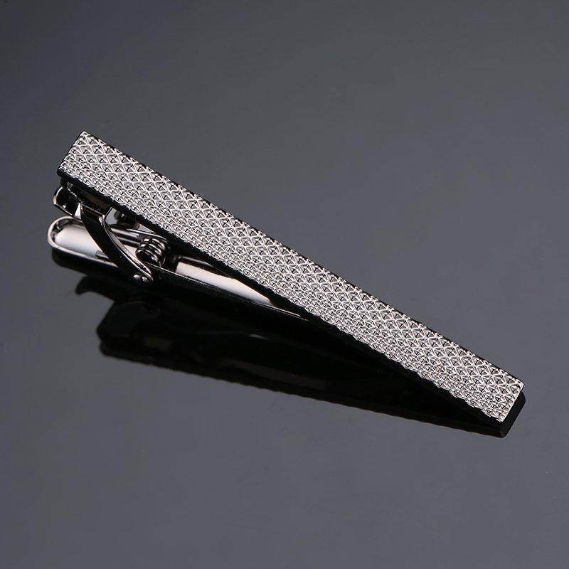 high-end Tie Clip Classic golden Clasp Pin for men's Accessories jewelry gifts
