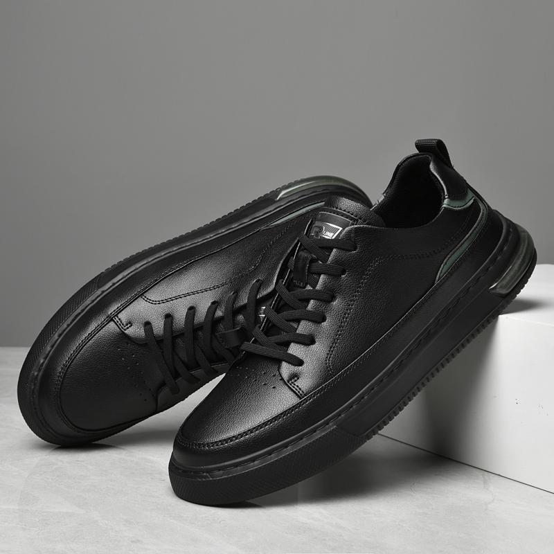 Moda erkekler Günlük Deri Ayakkabılar Bağcıklı Erkek Oxford Ayakkabılar Açık Hava Koşu Ayakkabıları Ofis Erkek Elbise Ayakkabıları Hafif Spor Ayakkabılar