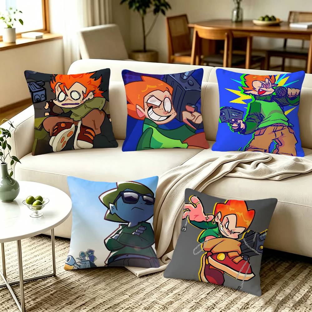 pico friday night funkin Cool Game Home Sofa Cushion Covers and Aecorative Custom Pillow Covers