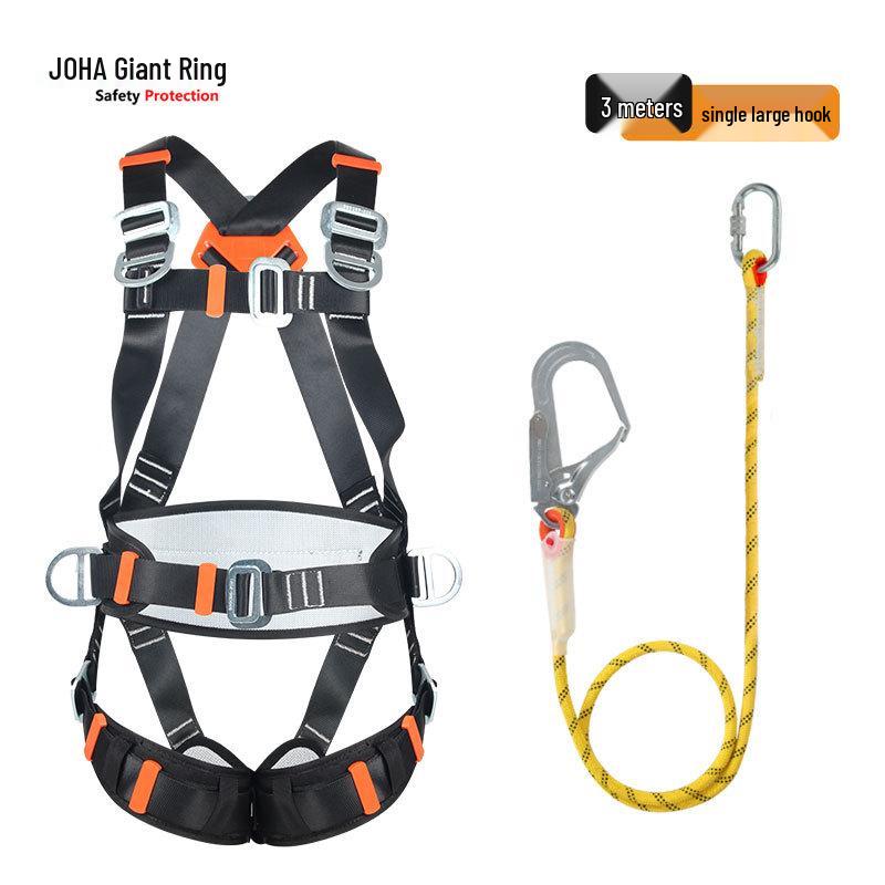 Five-Point Full Body Fall Protection Safety Harness for Electricians
