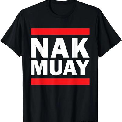 Nak Muay Thai Kickboxing KnuckMuay Thai Kickboxing Kickboxer Fighter MMA T-Shirt