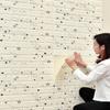 10M 3D Foam Brick Wall Panels Stickers Self Adhesive Waterproof Living Room Wallpaper Wall Decal Home Decoration Wallcoverings