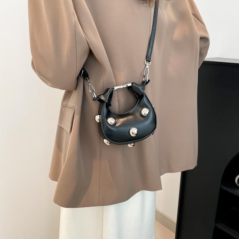 Street Style Pu Mini-Umhängetasche Mit Reißverschluss Für Den Täglichen Gebrauch