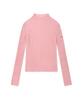 COVERNAT WOMAN Ribbed Turtleneck Knit Light Pink
