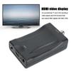 Black HDMI To BNC Video Converter Compatible with PAL NTSC Systems for DVD Recorder