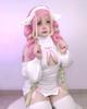 Ribbon Sweater Cosplay Covers Socks Cosplay Gift [KORURACLUB] (Arm + Knee-High Set) Virgin-Killing Sweater, Cute, Fluffy, Sexy, Alluring, Extreme,