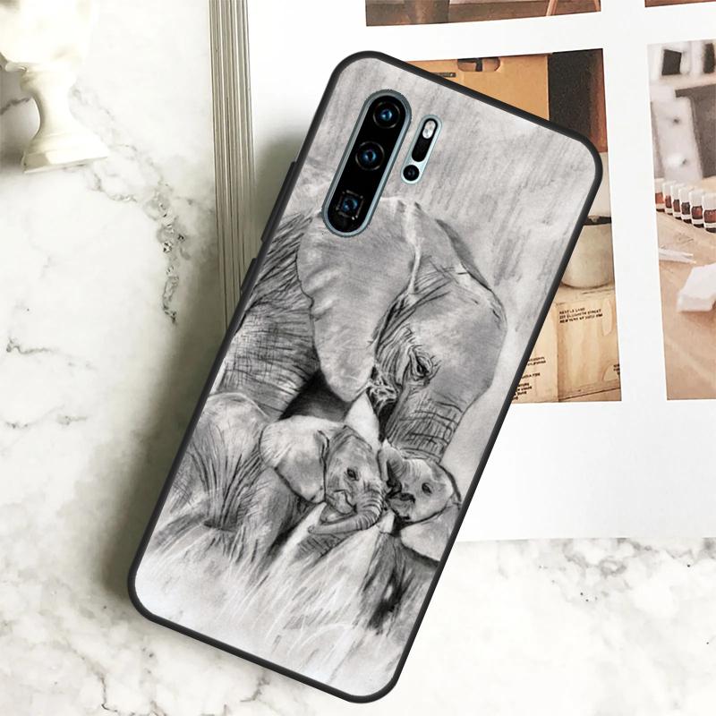 

Baby Elephant For Huawei Nova 7i 8i 11i 12i 12s Y73 Y70 Y90 Y60 Y72 Y61 Y91 9 10 SE P40 Lite P30 Pro Case Huawei P30 Pro