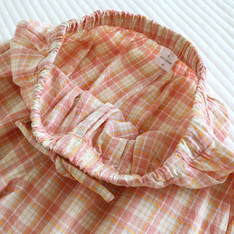 Shorts Hose Damen Baumwolle Sommer Vielseitig Vintage Locker Große Größe Freizeit Weites Bein Hosen Shorts