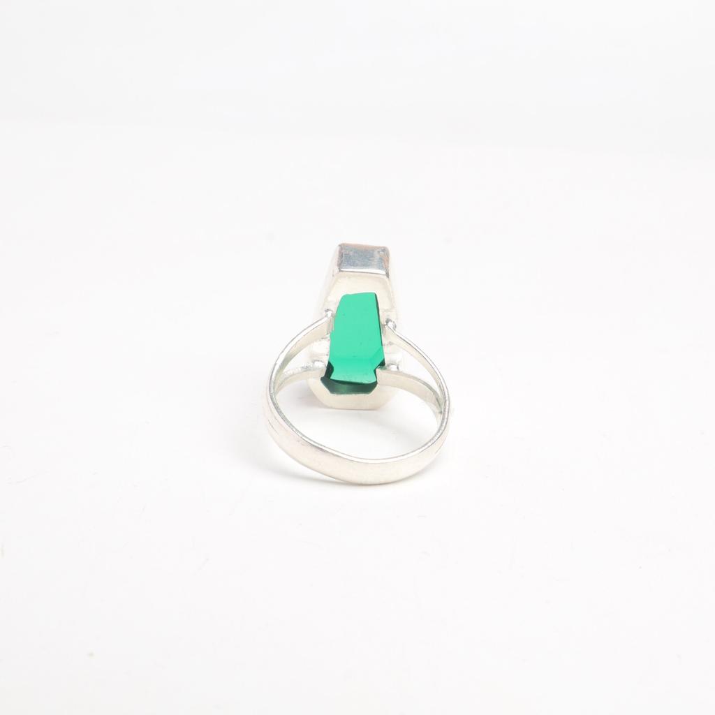 Chrome Diopside Gemstone 925 Sterling Silver Jewelry Handmade Fashionable Ring RR-47-11