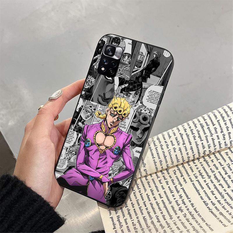 Jotaro Anime jojo's bizarre adventure Phone Case For Xiaomi Redmi note 14 Pro 14 13 12 11 10 Pro 14S 12S 11S Redmi 14C 13C 10