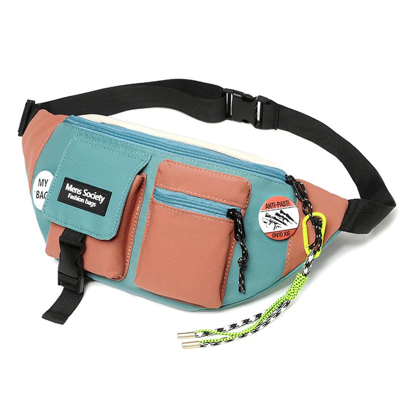 

Ultra-light Large-capacity Men s Canvas Crossbody Sports Chest Bag