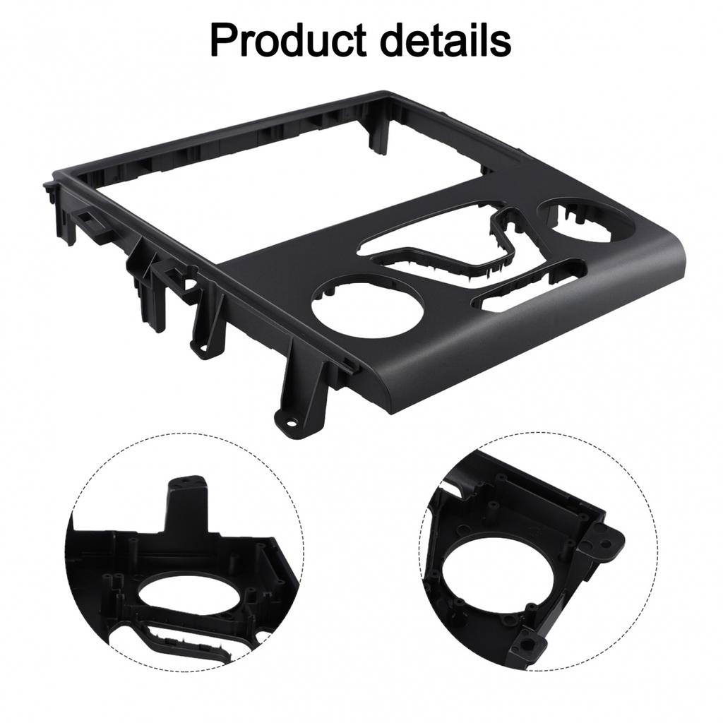 2 Din Car Stereo Radio Fascia Dash Panel Frame Radio Fascia Frame