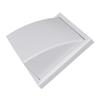 ABS Exhaust Hood ABS Exterior Wall Ventilation Grille Range Hood Duct Air Outlet With Valve For Range Hoods