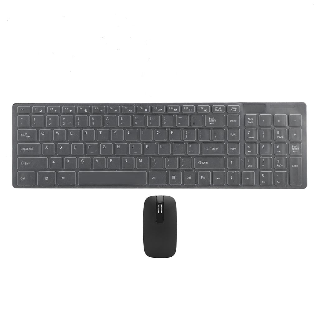 Mouse and Keyboard Set Wireless 10m Remote Connection Smart Sleep Fingerboardand Mouse Combo for IOSCelsiusWindowsCelsiusAndroid