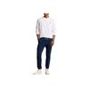 Polo Ralph Lauren Solid Plain Knit Cotton Long Sleeve T-Shirt Men Tops White 489738