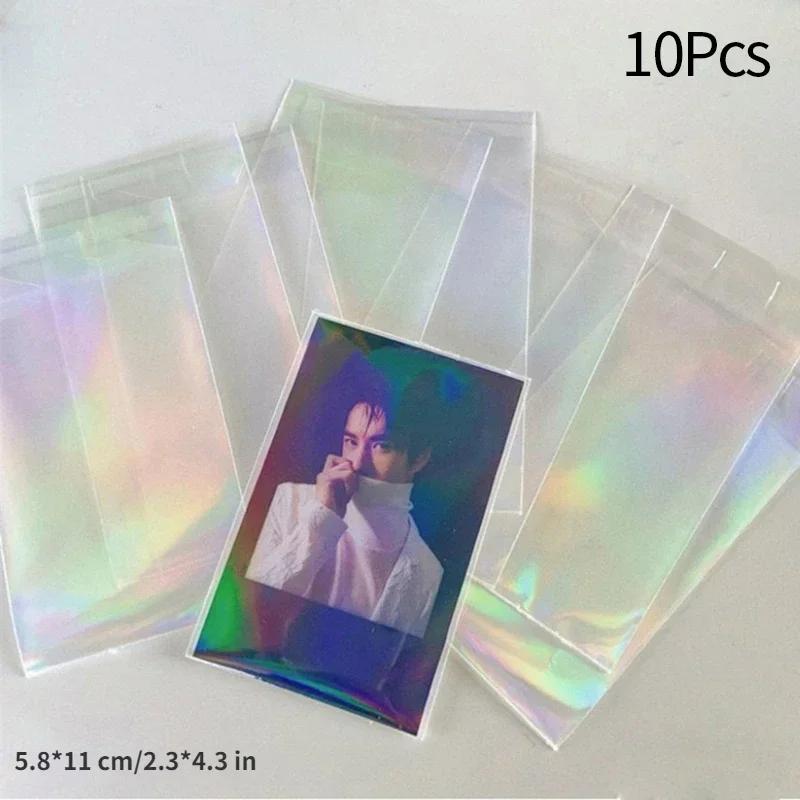 10/50pcs Kpop Photocard Holder Idol Card Collect Book Photo Paper Jam Blank Paper Idol Card Protector Kpop Photocard Sleeve