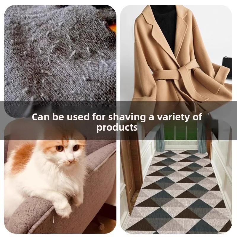 Reusable Manual Lint Scraper Portable Pet Fur Remover Brush Efficiently Remove Fuzz Pills Dog Cat Hair for Clothing Sofa Carpet
