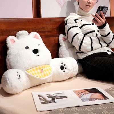 Cartoon Cute Dog Waist Rest Home Sofa Pillow Office Seat Waist Pillow Dormitory Chair Cushion Cushion
