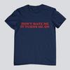 Don't Hate Me It Turns Me On Unisex Y2K Meme Women Men T Shirts Cotton Tops