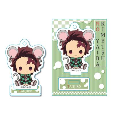 Demon Kimetsu No Yaiba Kamado Tanjiro Mini Stand Slayer Caratch!