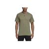 Adidas Aeroready Designed To Move Feelready Solid Logo Round Neck Short Sleeve T-Shirt Men T-Shirts Heritage-Green GT5557
