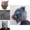Authentic Anime Demon Slayer Kimetsu No Yaiba Hashibira Inosuke Pig Cosplay Mask Ideal For Costume Parties