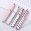 Womens Electric Eyebrow Trimmer Eye Brow Shaper Pencil Face Hair Remover For Women Eyebrow Shavers Pocketknife