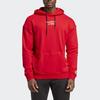 adidas Manchester United Chinese Story Soft Fleece Pullover Hoodie Men Vibrant Red HT1992