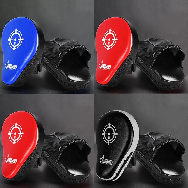 PU Boxing Focus Mitts Muay Thai Kickboxing Taekwondo Training Punching Bag Drill Pad Handheld Reaction Shield