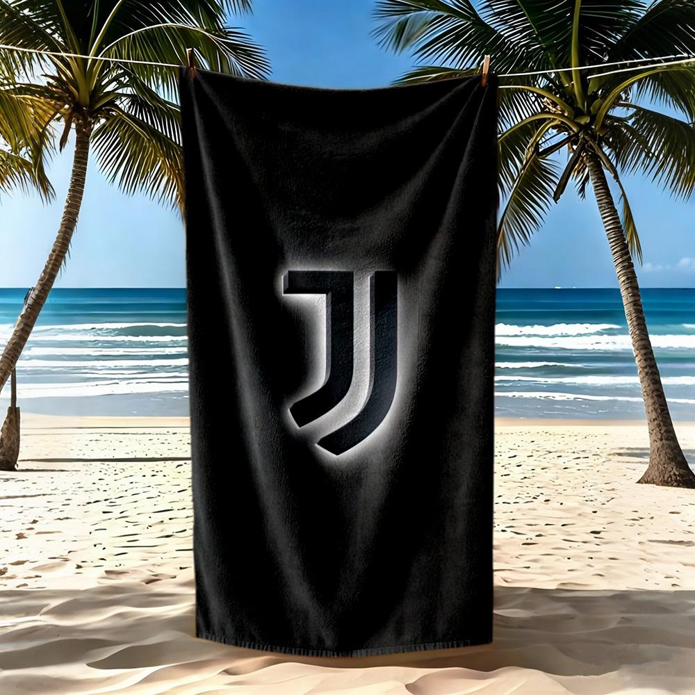 Juventus Beach Towel Super Soft Absorbent Comfortable Lightweight Suitable For Sports Travel Swimming Yoga Bathroom Beach And Pool