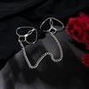 Heart Nipple Clamps Sex Adjustable Body Clips Non-piercing Jewelry For Women And Couples