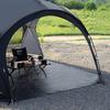 Outdoor Silver Coated Canopy Rainproof Sunscreen Self-driving PU3000MM Awning For Camping Dome Shelter Sunshade Beach Tent Dome
