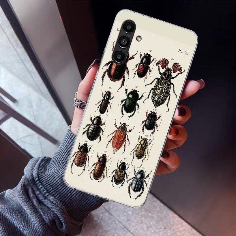 Bugs Bees Scientific Decomposition Phone Case For Samsung Galaxy A17 A16 A15 A14 A13 A57 A56 A55 A54 A53 A37 A36 A35 A34 A33 A26