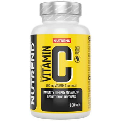 Nutrend - Vitamina C con escaramujos - 100 Comprimidos