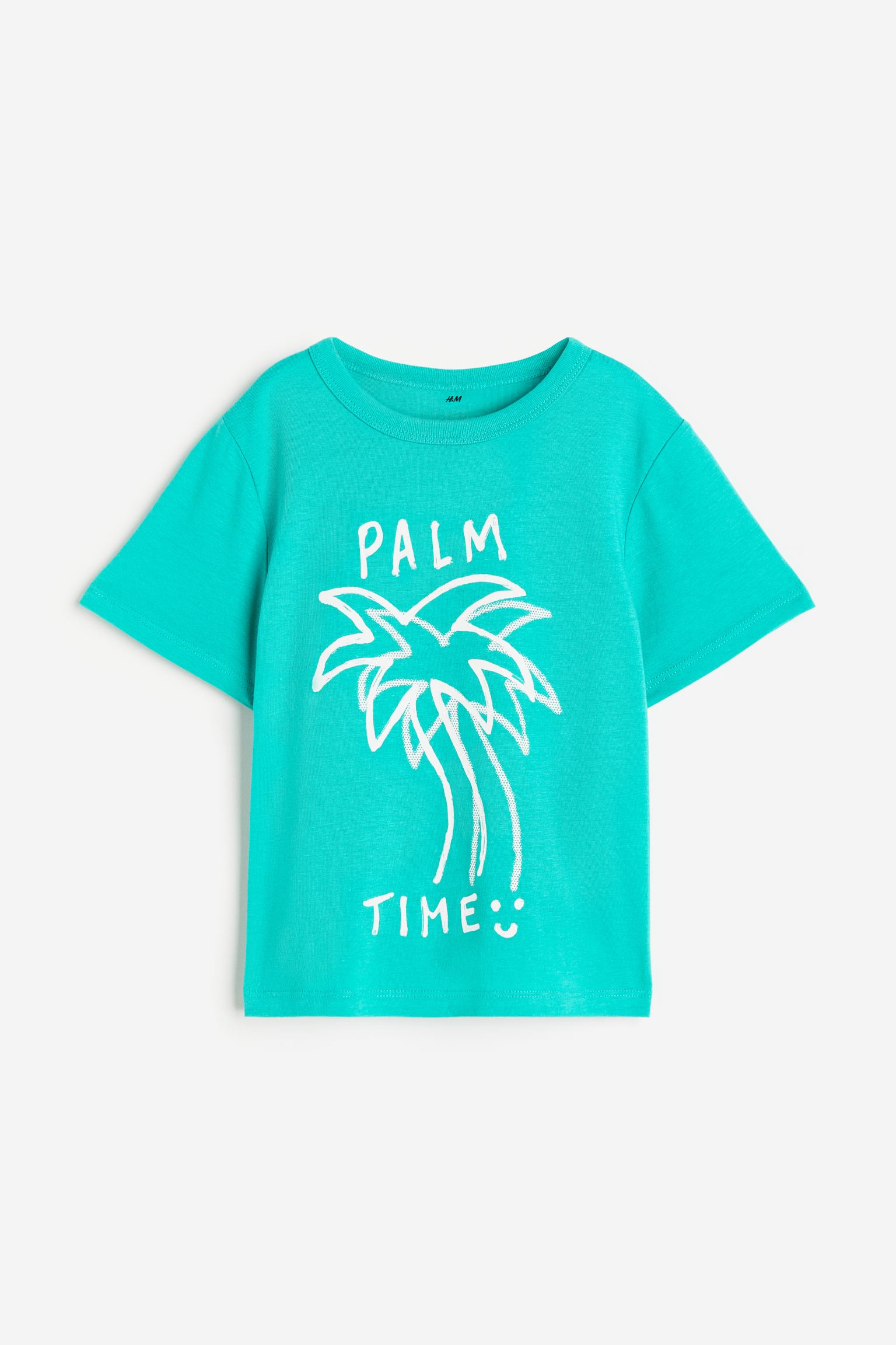 

Хлопковая футболка с принтом