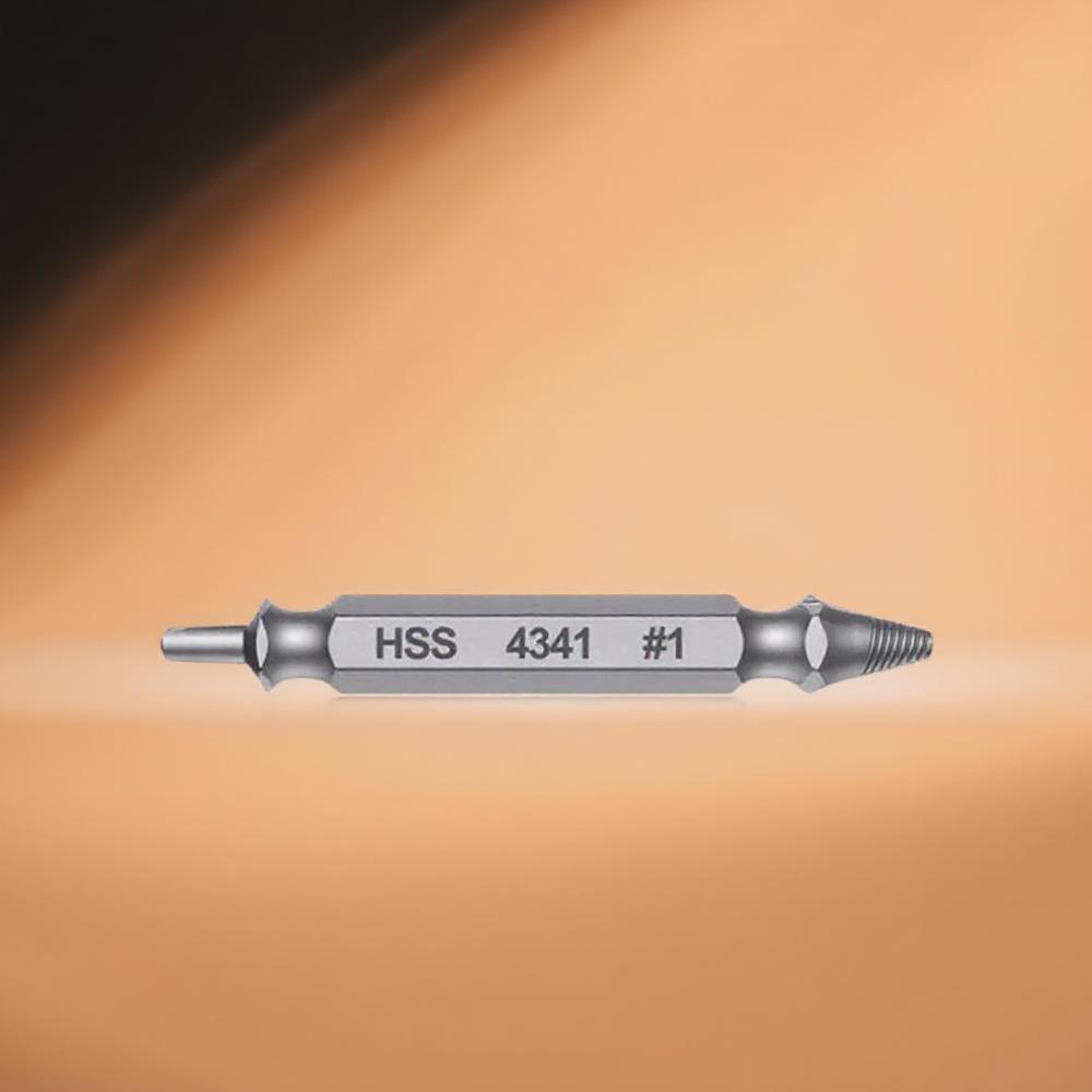 HSS 4341 Stripped Screw Extractor Drill Kit Broken Damaged Bolt Remover Tool for Easy Removal 1PC 4PCS 6PCS Drill Bits Set