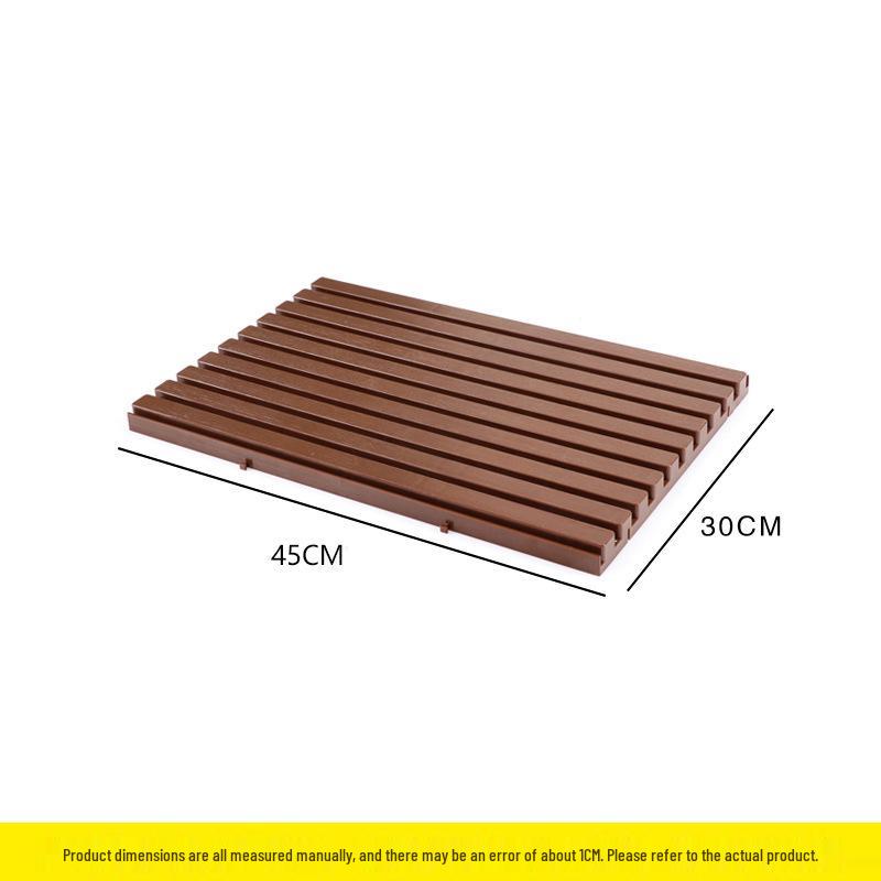 Supermarket Refrigerated Display Tray: Moisture-Proof Plastic Mat for Fresh Pork